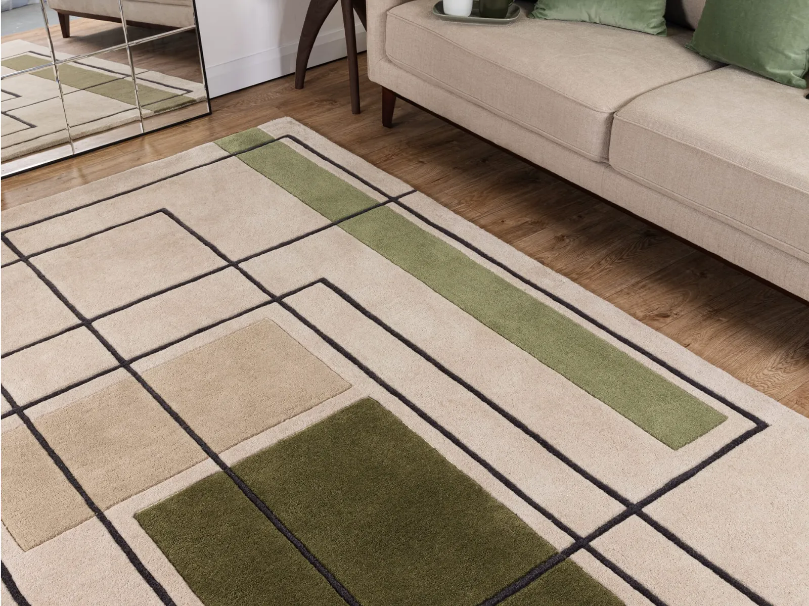 Khaki 120cm x 170cm